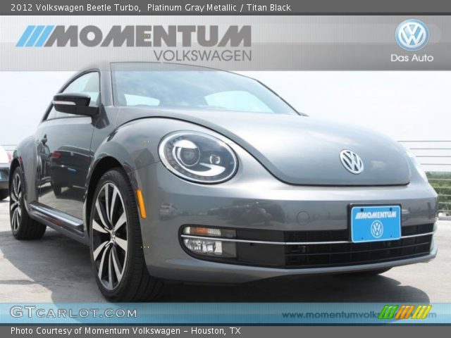 2012 Volkswagen Beetle Turbo in Platinum Gray Metallic
