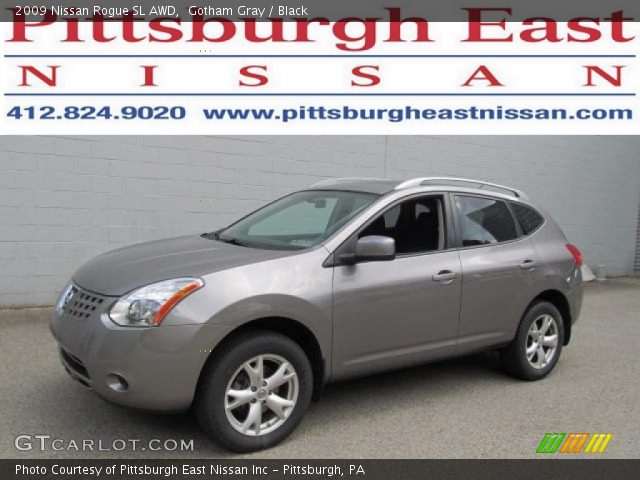 2009 Nissan Rogue SL AWD in Gotham Gray
