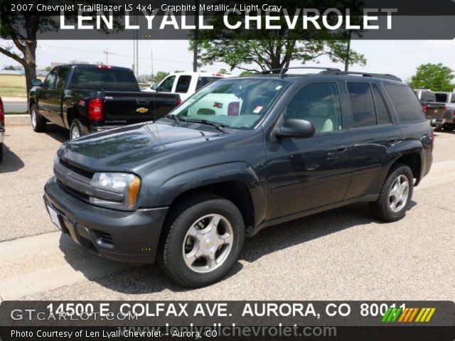2007 Chevrolet TrailBlazer LS 4x4 in Graphite Metallic