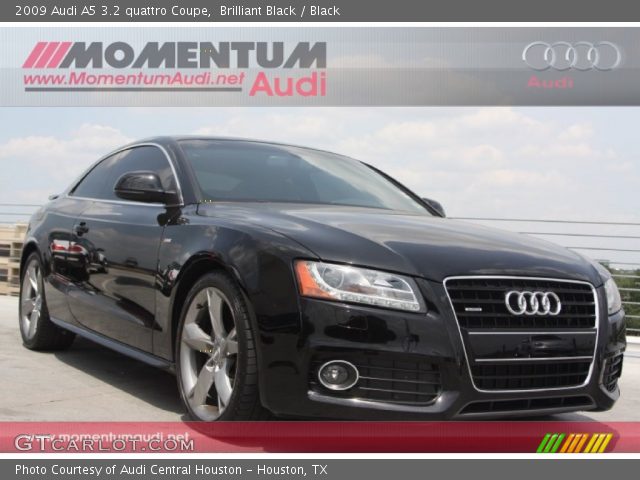 2009 Audi A5 3.2 quattro Coupe in Brilliant Black