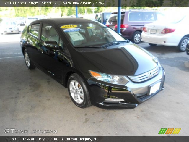 2010 Honda Insight Hybrid EX in Crystal Black Pearl