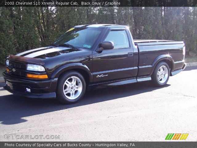 2003 Chevrolet S10 Xtreme Regular Cab in Black Onyx