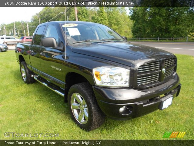 2006 Dodge Ram 1500 Sport Quad Cab 4x4 in Black