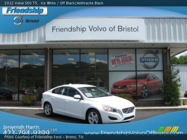2012 Volvo S60 T5 in Ice White