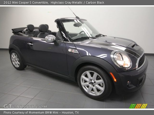 2012 Mini Cooper S Convertible in Highclass Gray Metallic