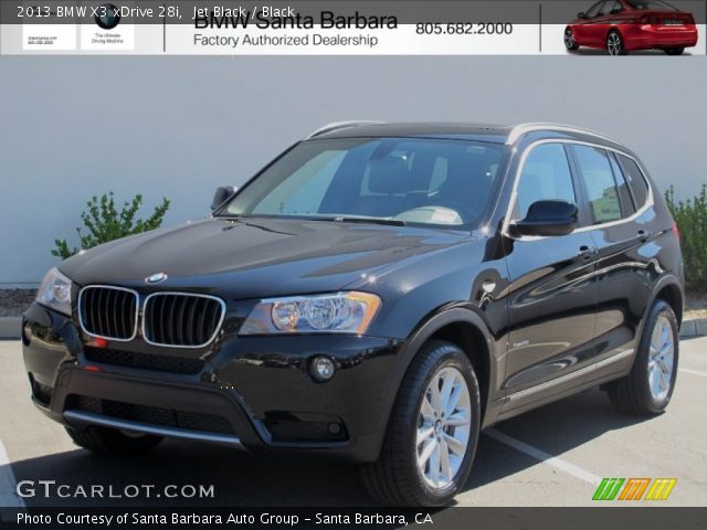2013 BMW X3 xDrive 28i in Jet Black