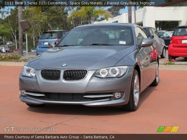 2012 BMW 3 Series 335i Convertible in Space Grey Metallic