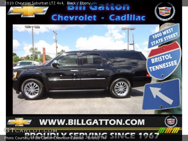 2010 Chevrolet Suburban LTZ 4x4 in Black