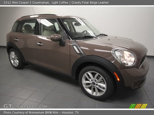 2012 Mini Cooper S Countryman in Light Coffee