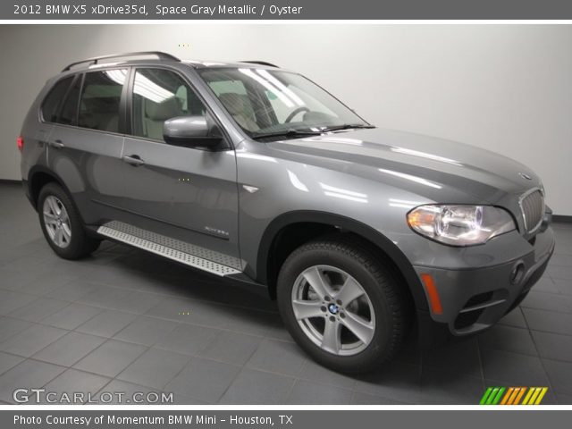 2012 BMW X5 xDrive35d in Space Gray Metallic