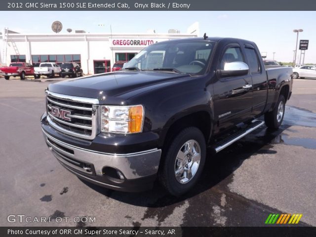 2012 GMC Sierra 1500 SLE Extended Cab in Onyx Black