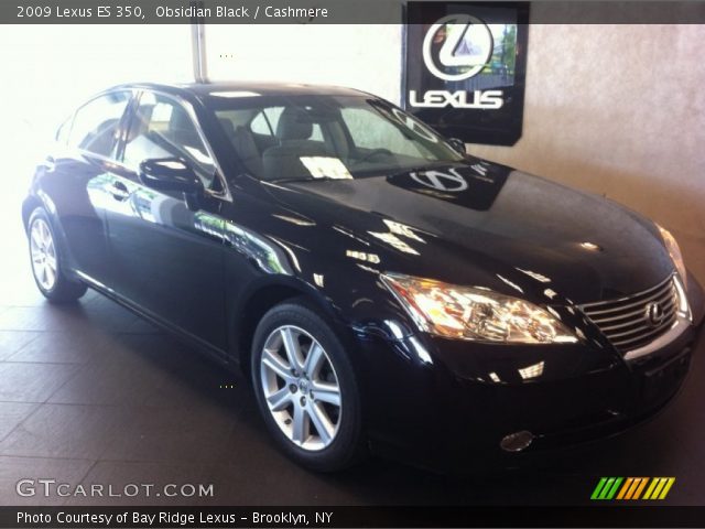 2009 Lexus ES 350 in Obsidian Black