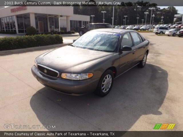 2003 Buick Century Custom in Dark Bronzemist Metallic
