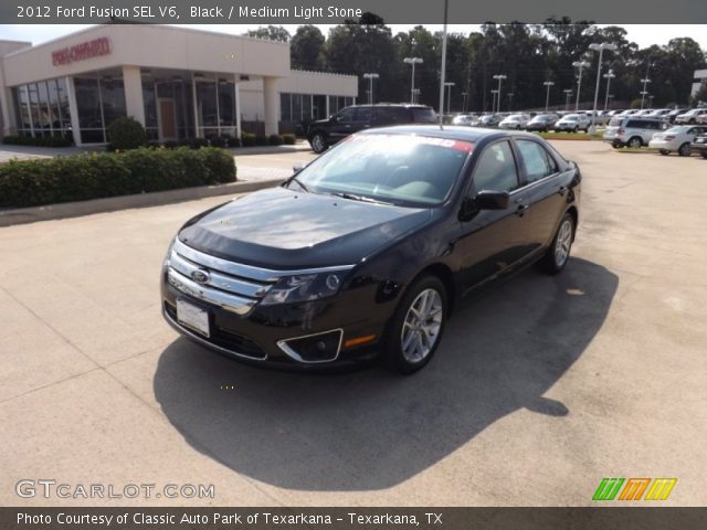 2012 Ford Fusion SEL V6 in Black