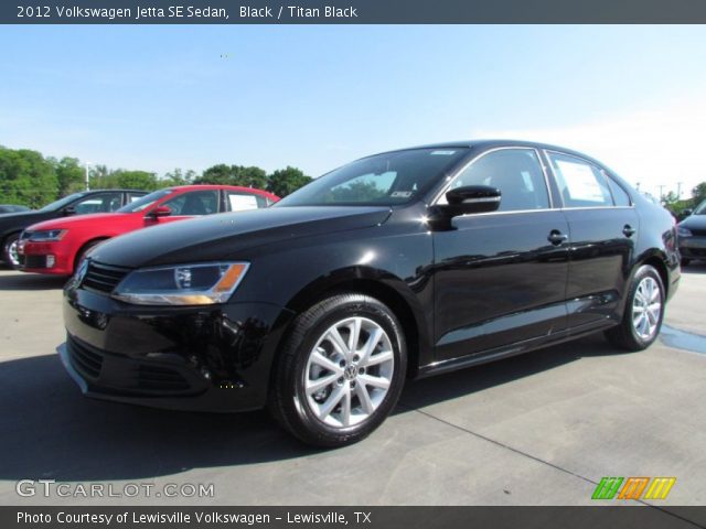 2012 Volkswagen Jetta SE Sedan in Black