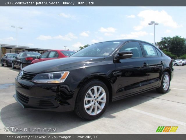 2012 Volkswagen Jetta SE Sedan in Black