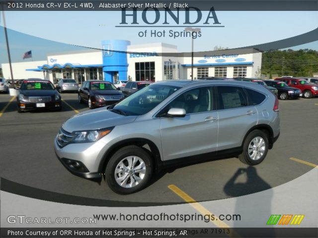 2012 Honda CR-V EX-L 4WD in Alabaster Silver Metallic