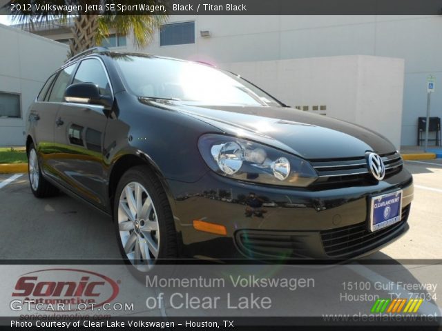 2012 Volkswagen Jetta SE SportWagen in Black