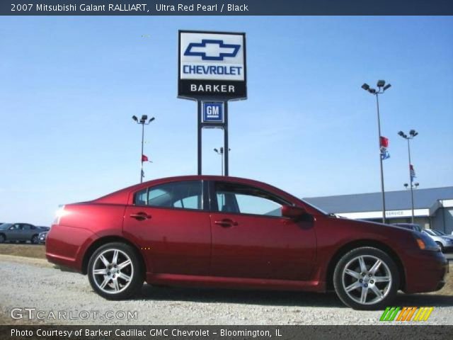 2007 Mitsubishi Galant RALLIART in Ultra Red Pearl