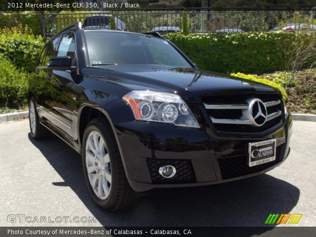 2012 Mercedes-Benz GLK 350 in Black