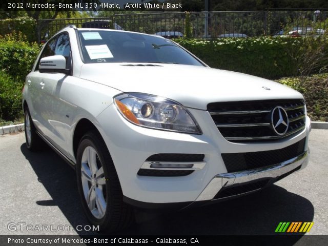2012 Mercedes-Benz ML 350 4Matic in Arctic White