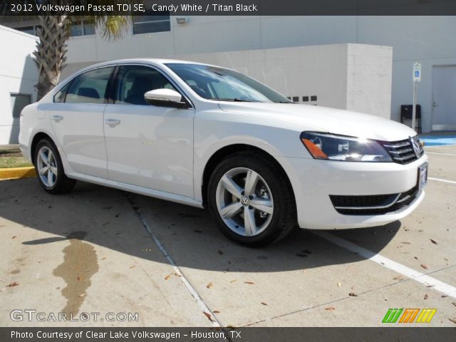 2012 Volkswagen Passat TDI SE in Candy White