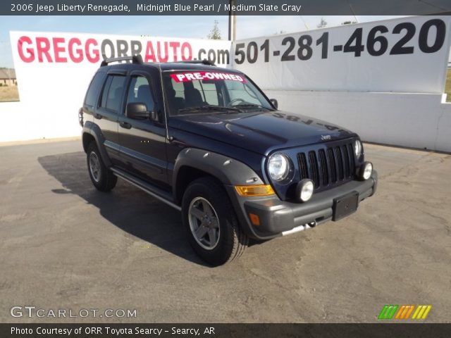 2006 Jeep Liberty Renegade in Midnight Blue Pearl