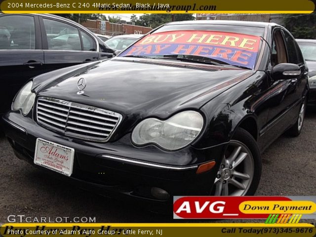 2004 Mercedes-Benz C 240 4Matic Sedan in Black