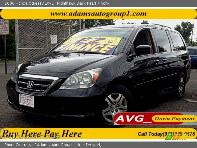 2006 Honda Odyssey EX-L in Nighthawk Black Pearl