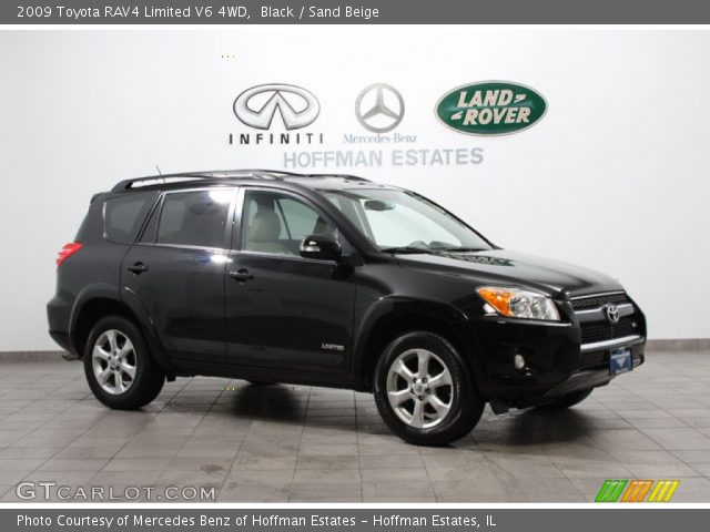 2009 Toyota RAV4 Limited V6 4WD in Black