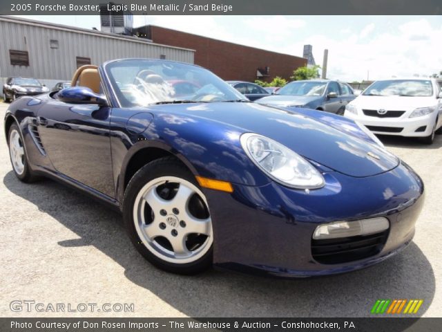 2005 Porsche Boxster  in Lapis Blue Metallic
