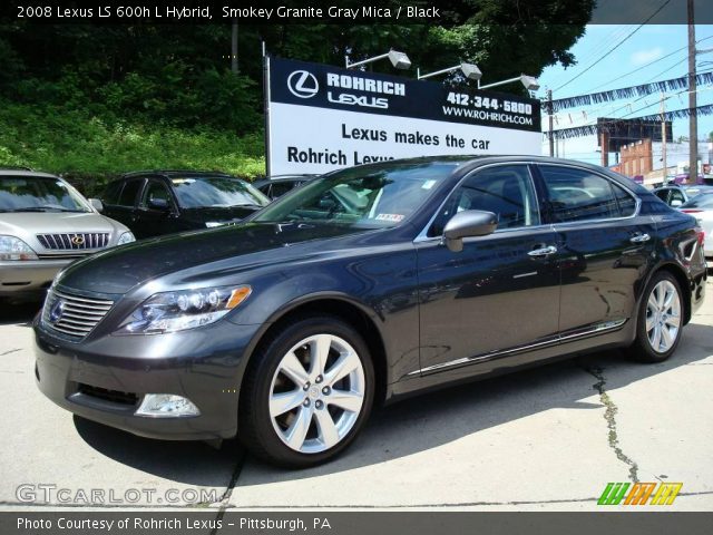 2008 Lexus LS 600h L Hybrid in Smokey Granite Gray Mica