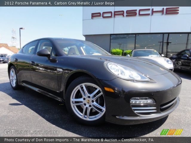 2012 Porsche Panamera 4 in Carbon Grey Metallic