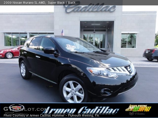 2009 Nissan Murano SL AWD in Super Black