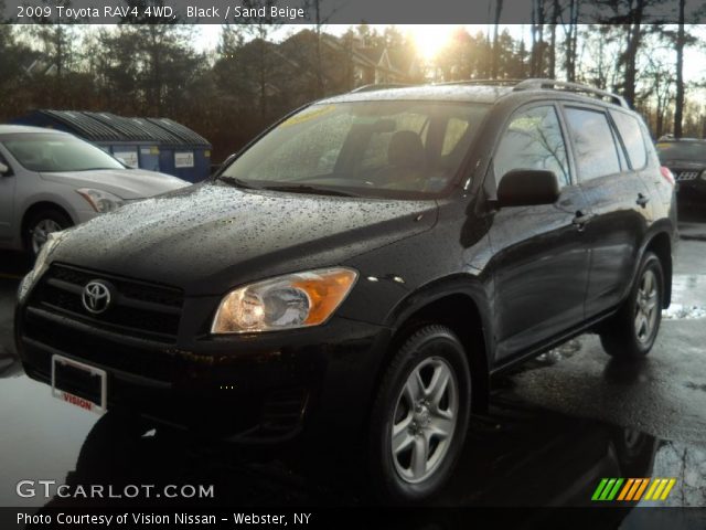 2009 Toyota RAV4 4WD in Black
