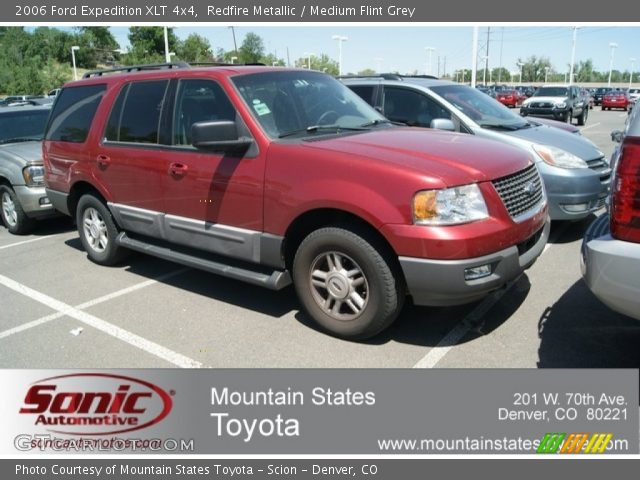 2006 Ford Expedition XLT 4x4 in Redfire Metallic