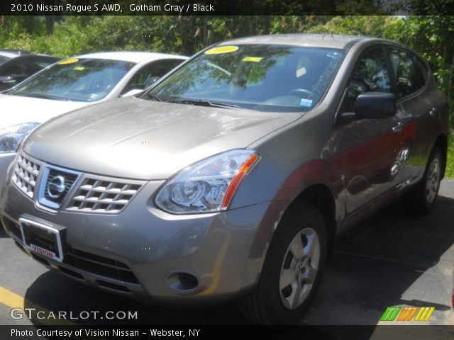 2010 Nissan Rogue S AWD in Gotham Gray