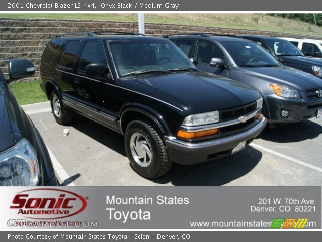 2001 Chevrolet Blazer LS 4x4 in Onyx Black