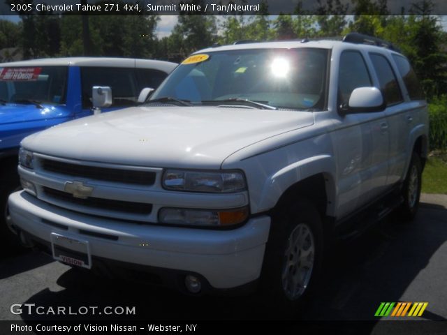 2005 Chevrolet Tahoe Z71 4x4 in Summit White