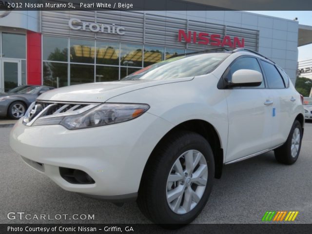 2012 Nissan Murano SL in Pearl White