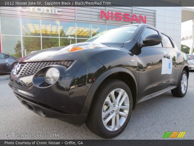 2012 Nissan Juke SV in Sapphire Black