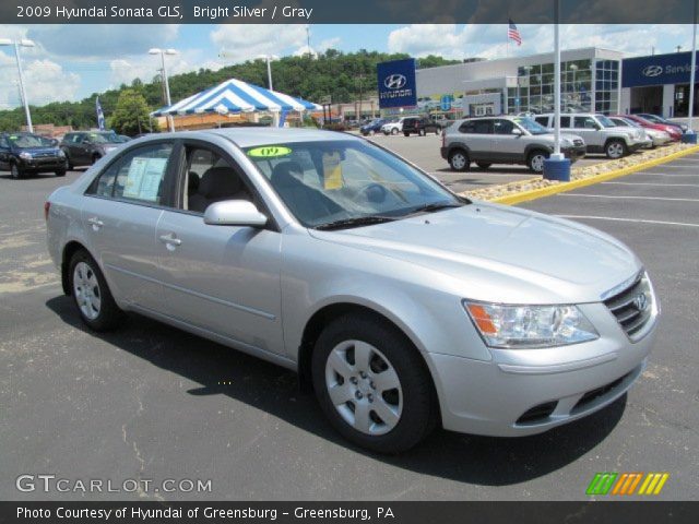 2009 Hyundai Sonata GLS in Bright Silver