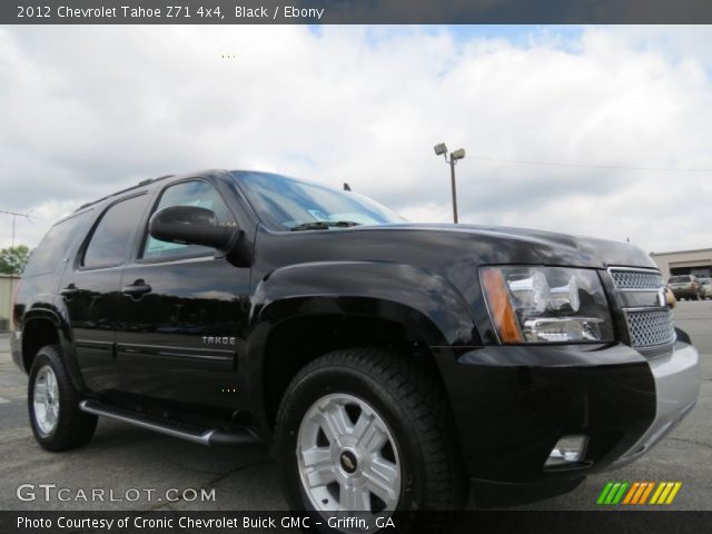 2012 Chevrolet Tahoe Z71 4x4 in Black