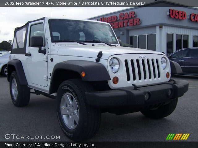 2009 Jeep Wrangler X 4x4 in Stone White