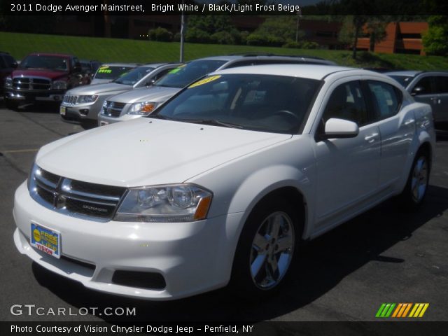 2011 Dodge Avenger Mainstreet in Bright White