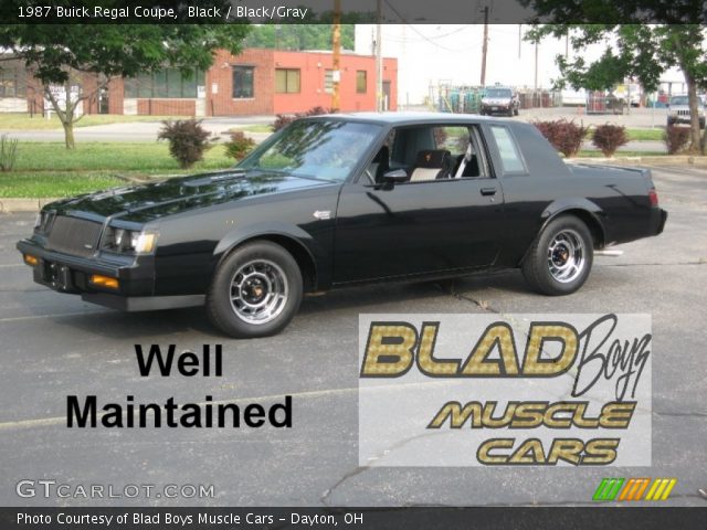 1987 Buick Regal Coupe in Black