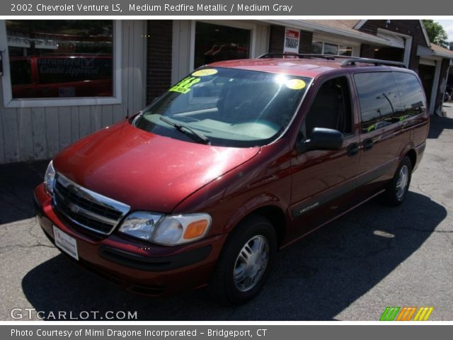 2002 Chevrolet Venture LS in Medium Redfire Metallic