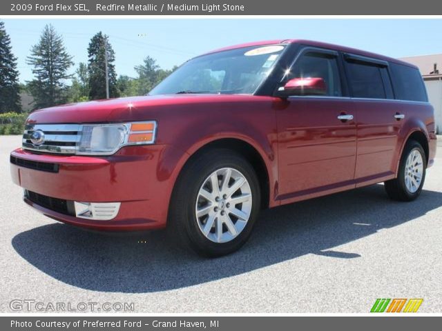 2009 Ford Flex SEL in Redfire Metallic