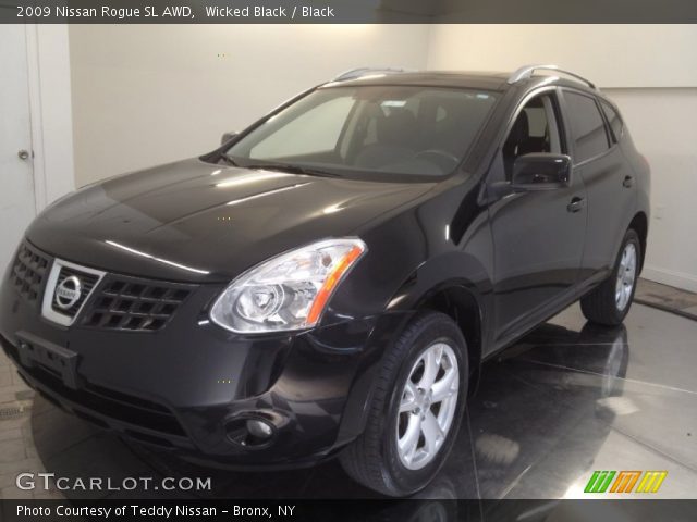 2009 Nissan Rogue SL AWD in Wicked Black