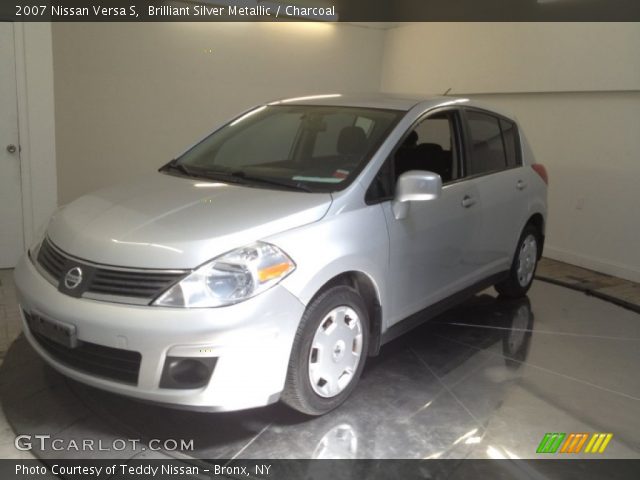 2007 Nissan Versa S in Brilliant Silver Metallic